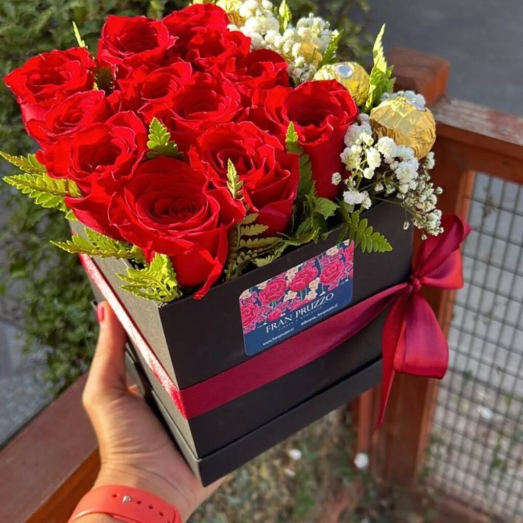 Instagram post from floreria_franpruzzo.cl. This post is in position 7.