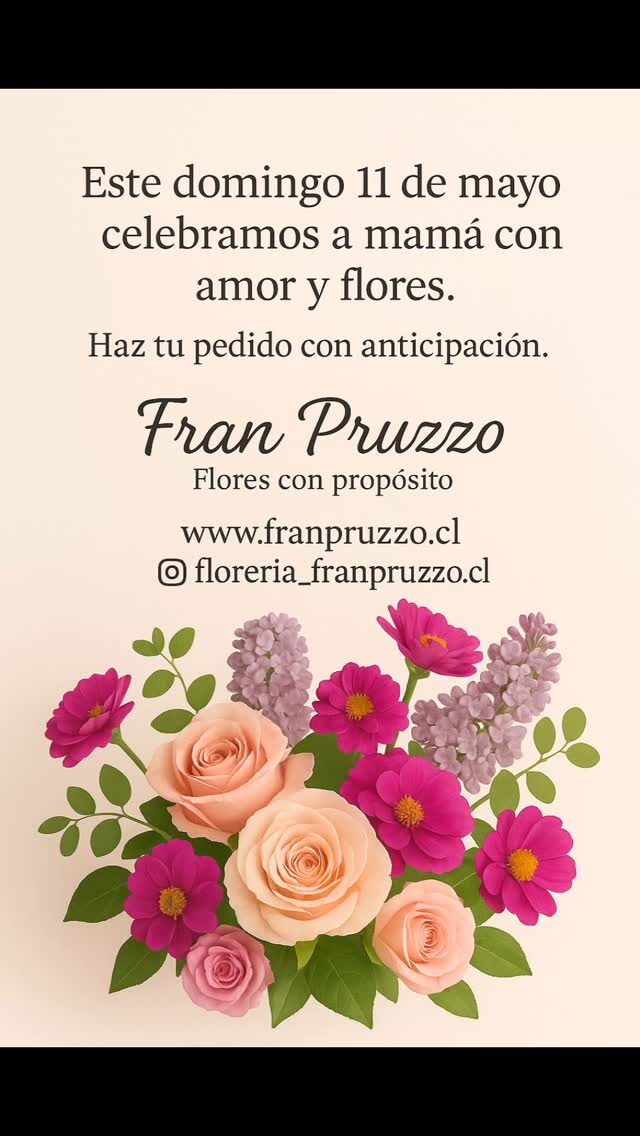 Instagram post from floreria_franpruzzo.cl. This post is in position 2.