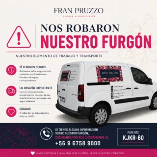 Instagram post from floreria_franpruzzo.cl. This post is in position 3.