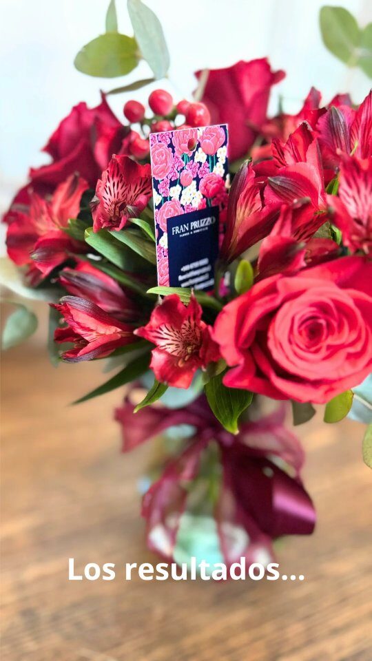 Instagram post from floreria_franpruzzo.cl. This post is in position 7.