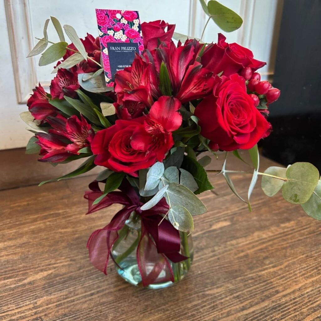 Instagram post from floreria_franpruzzo.cl. This post is in position 1.