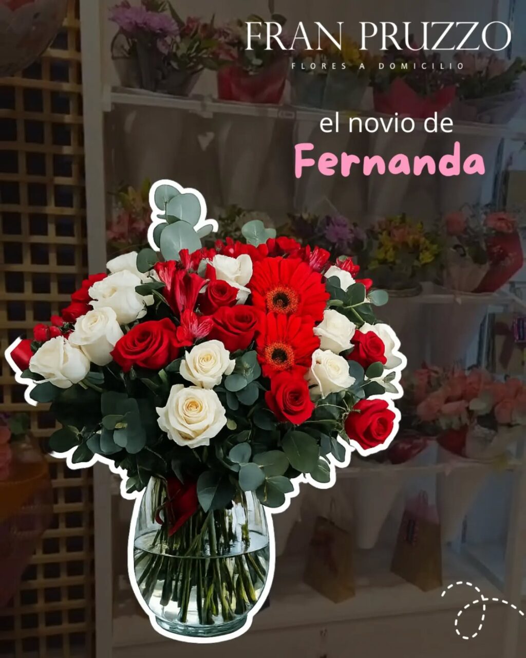 Instagram post from floreria_franpruzzo.cl. This post is in position 6.