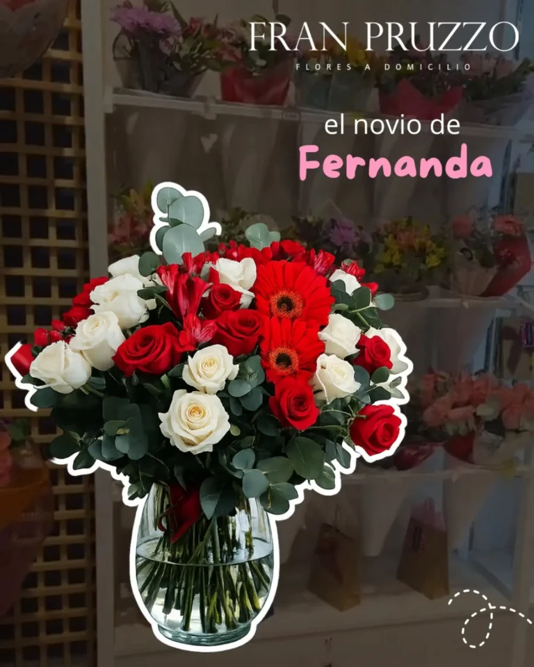 Instagram post from floreria_franpruzzo.cl. This post is in position 6.